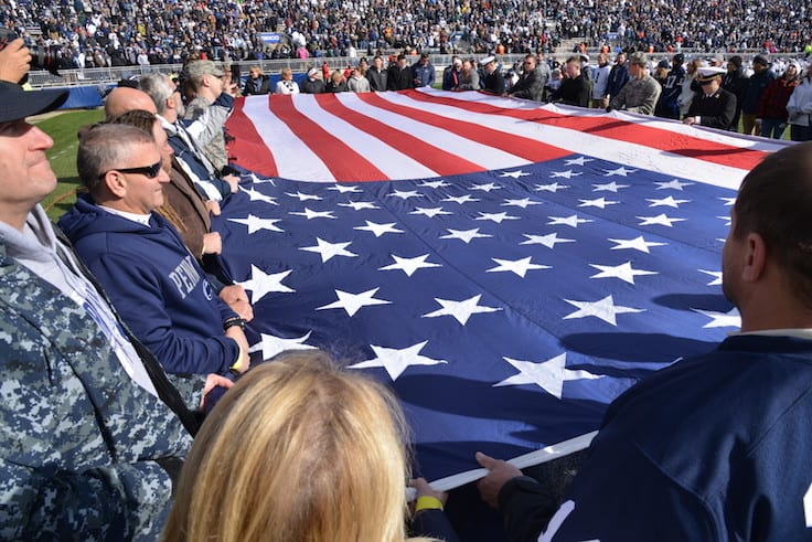 Seats for Servicemembers free football ticket applications begin on Aug. 22