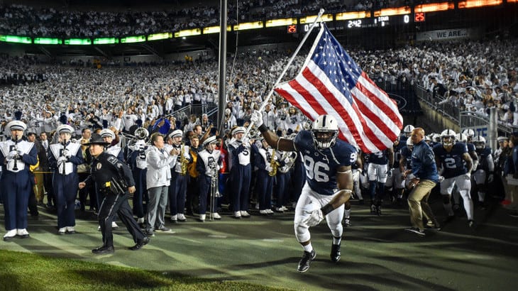 A look back at past Military Appreciation events at Penn State